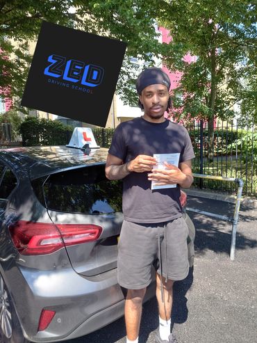 Jonathan passed 1st time in Wood Green test centre