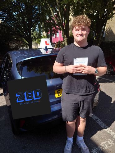 Owen passed 1st time at Wood Green test centre