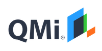 QMi logo, specialty architectural products and commercial construction partner.