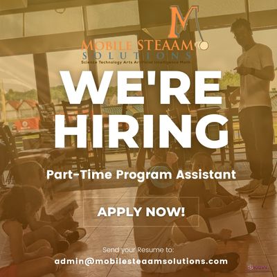 Part-Time Program Assistant hiring image.