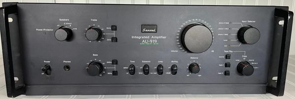 Sansui AU-919 Recap and Restoration