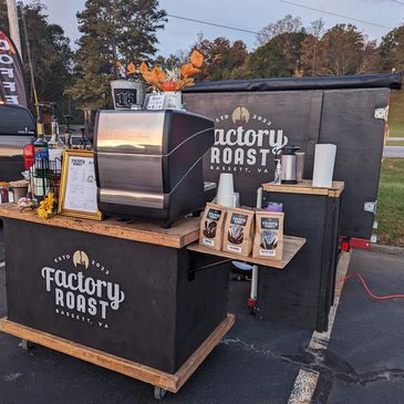 Pop-up Mobile Coffee Cart
