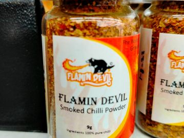 flamin devil smoked chilli powder