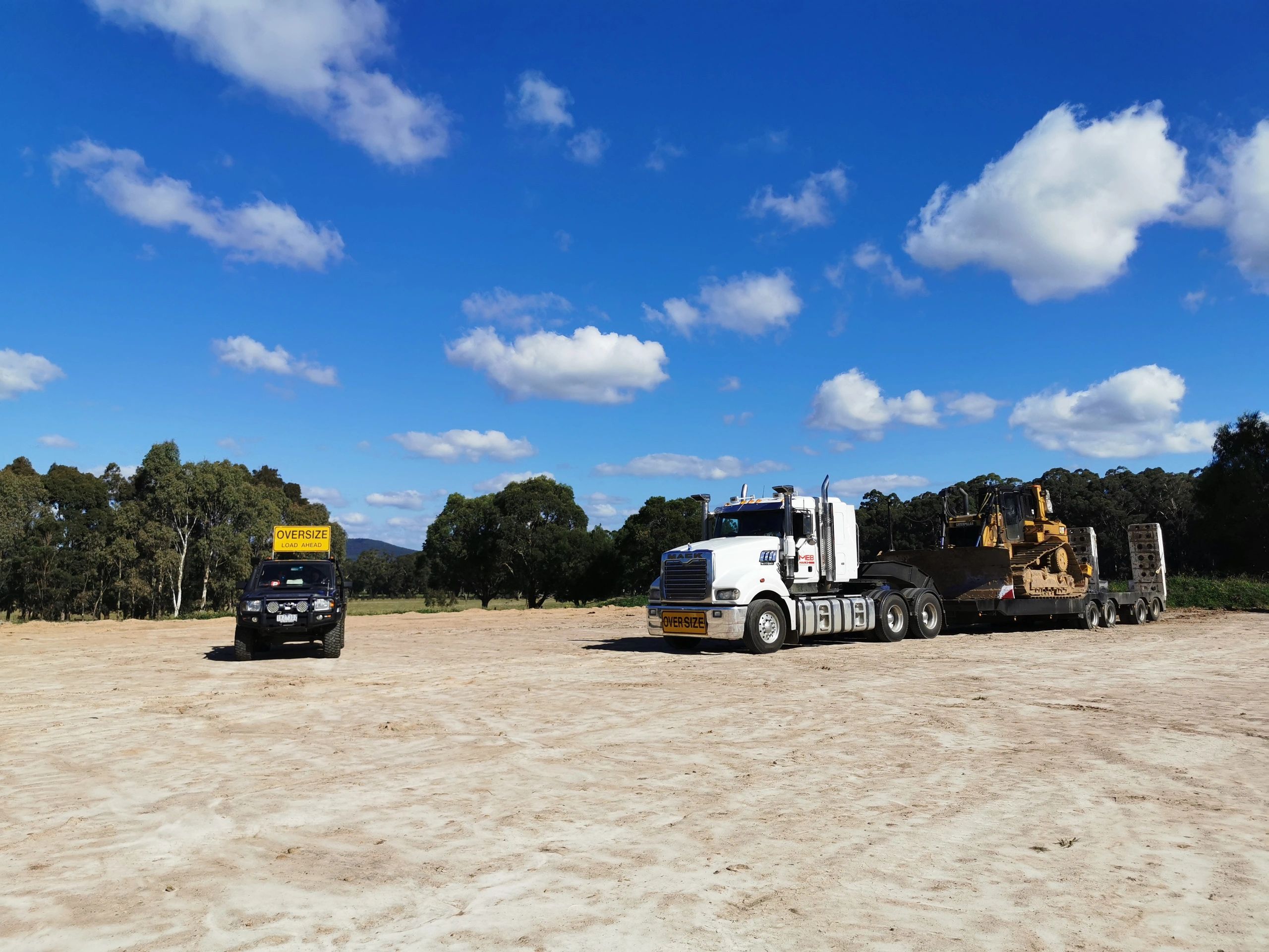 Haulage cartage site