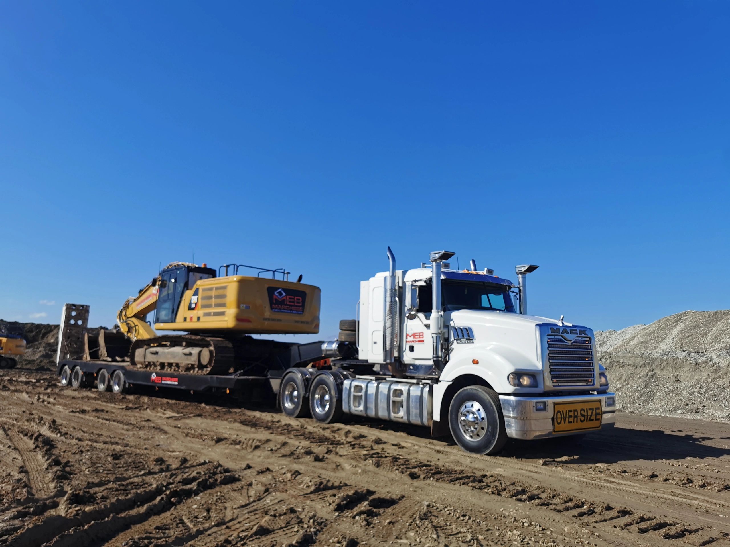 Haulage site work