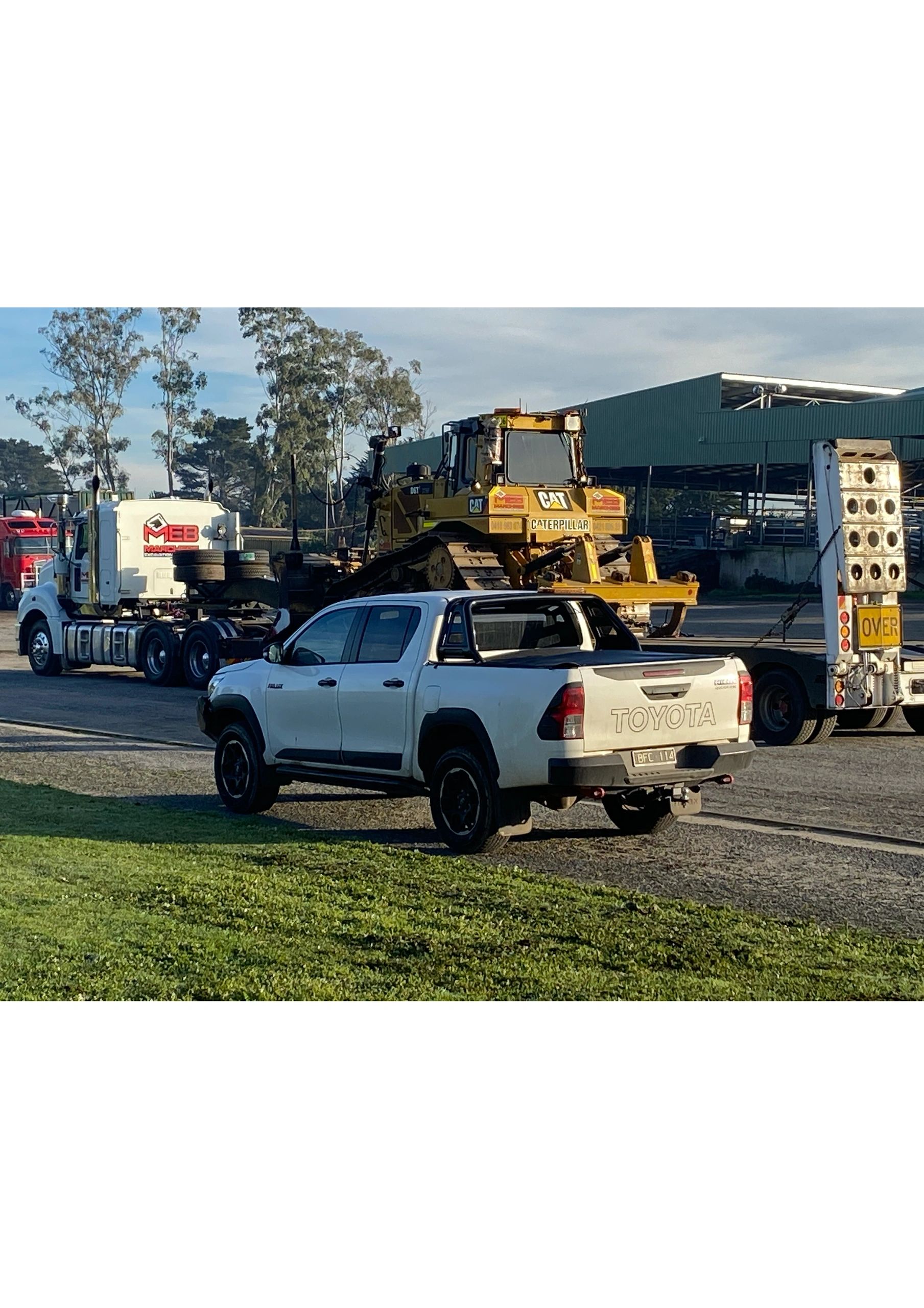 Heavy haulage fleet