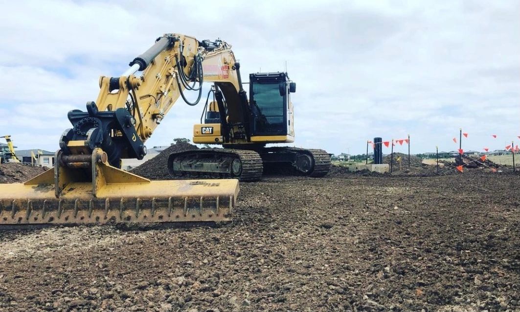Earthmoving site work