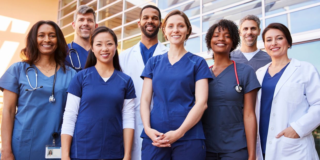 Group of Doctors and Nurses