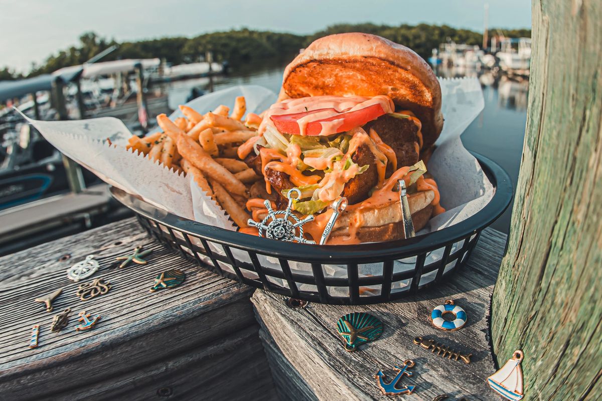 Waterfront bar and grill in Clearwater