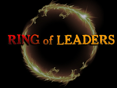 Ring of Leaders logo on the display