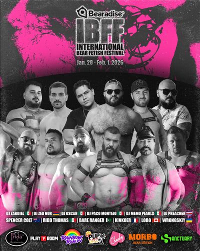 Bearadise creates events for the gay LGBTQ bear community in Puerto Vallarta in bear week  will call