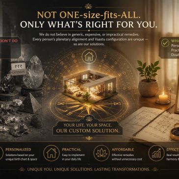 Custom planetary alignment and Vaastu solutions for unique living spaces.