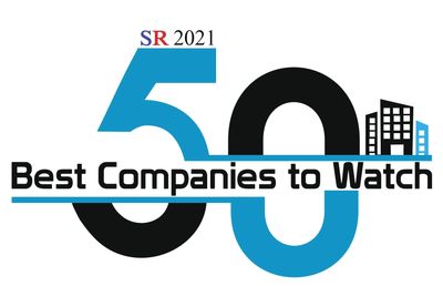 Logo of the 50 Best Companies to Watch in 2021.