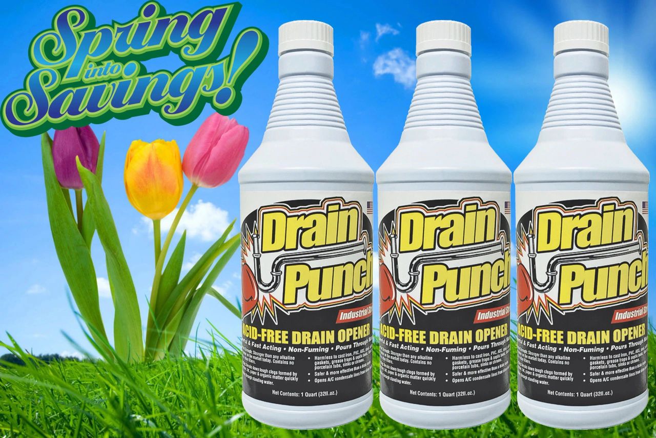 Drain Punch is the plumber’s choice for clogged drain pipes Drain Punch is the plumber’s choice for clogged drain pipes