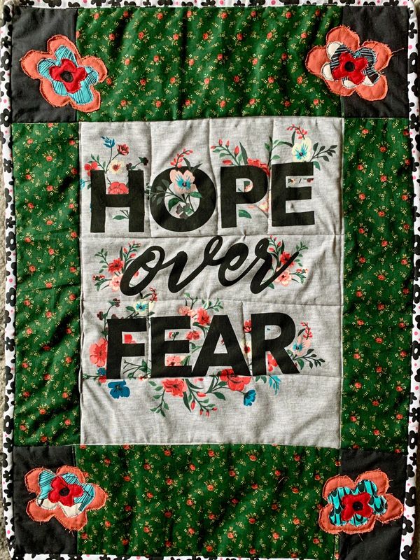 Patricia Kelly,USA 
HOPE over FEAR
