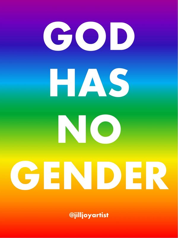 Jill Joy, USA
GOD HAS NO GENDER 