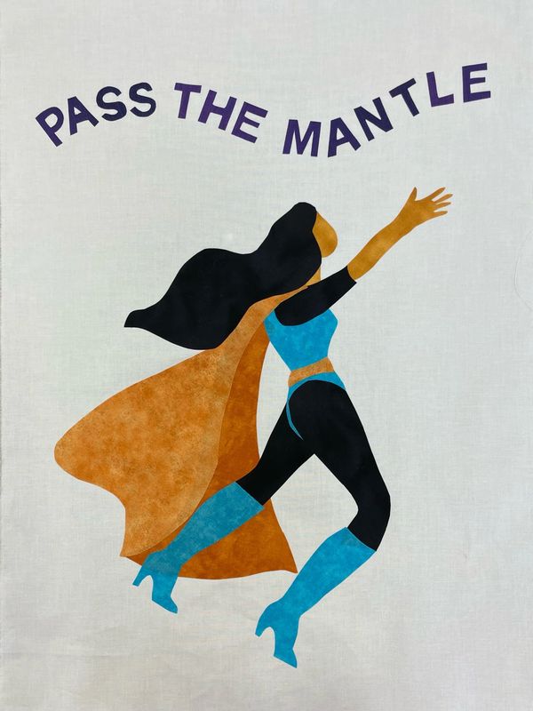 Joan Michaud, USA
Pass the Mantle