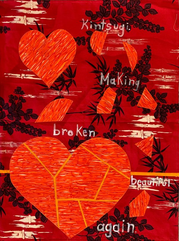 Ann Turley, USA
Kintsugi - Making Broken Beautiful Again