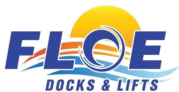 Logo for FLOE Docks &amp; Lifts.