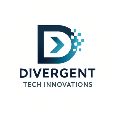 Divergent Tech Innovations. AI & Automation Solutions, Custom Web Applications, Cybersecurity & Cloud Architecture, Digital Transformation Strategy.