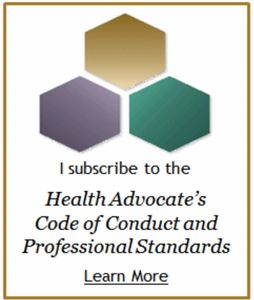 Health Advocate Code of Conduct is created by professionals who deal with legal and ethical matters.