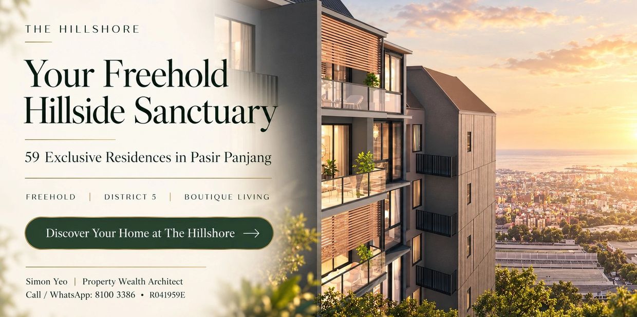 The Hillshore: 59 Freehold Residences. One Exceptional Pasir Panjang Address.