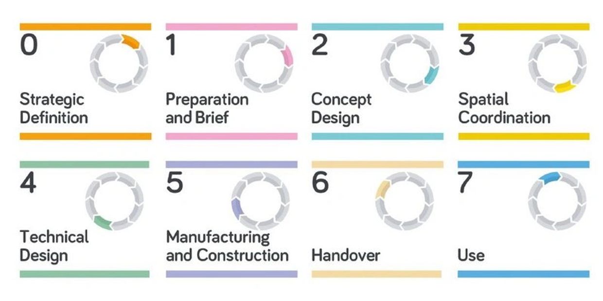 RIBA Plan of Work 2020 stages Credit: RIBA