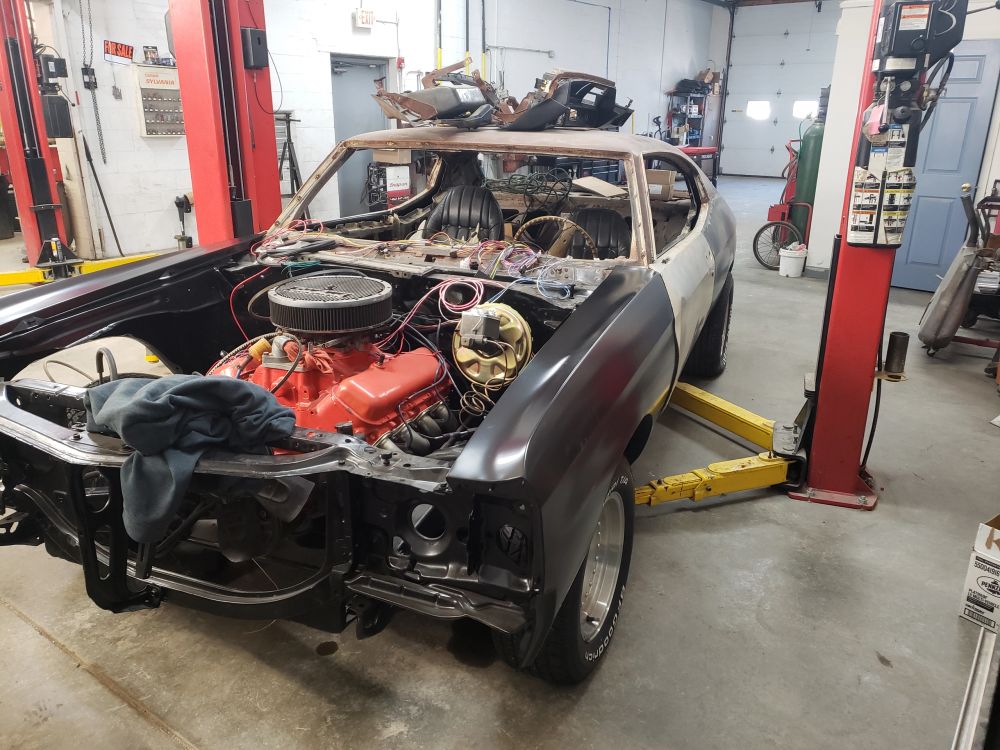 Laura's 1971 classic car
