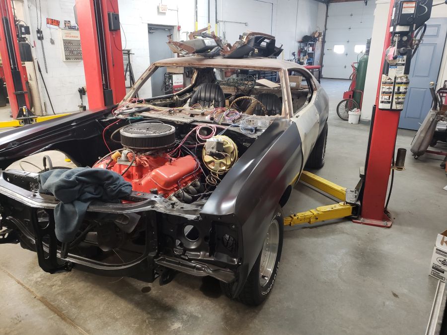 Laura's 1971 classic car