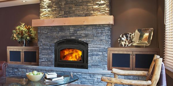 Quadra-Fire Pioneer II Wood Fireplace