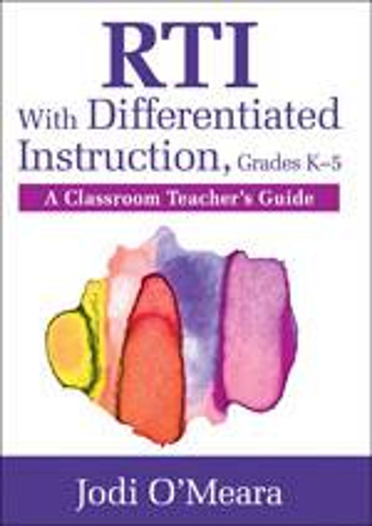 Cover of a teacher's guide on RTI with differentiated instruction for grades K-5.