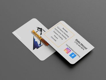 Battle Born Detailing and Pressure Washing Business Card