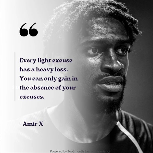 Motivational quote by Rev. Tywan Davis aka Amir X