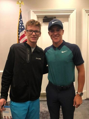 Willem Jaron and Cameron Champ