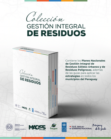 Colección de libros de Gestión Integral de Residuos para Asunción