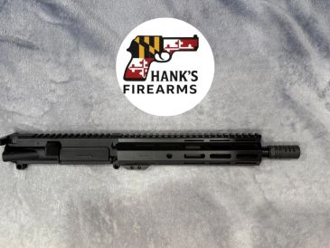 Upper receiver assembly of a firearm from Hank's Firearms.