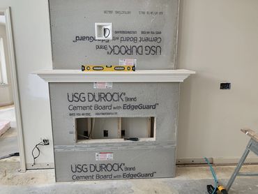 Durock fireproof material
Ellington, Connecticut 