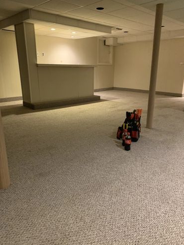 Original carpet flooring  before we ripped it up and replaces with hardwood flooring
East Longmeadow