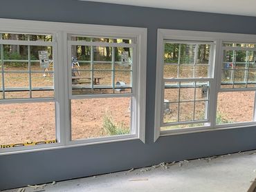 Sunroom home Addition
3 season room
new construction windows