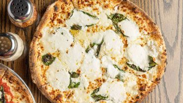 Quattro Formaggi Pizza - Neapolitan Pizza.