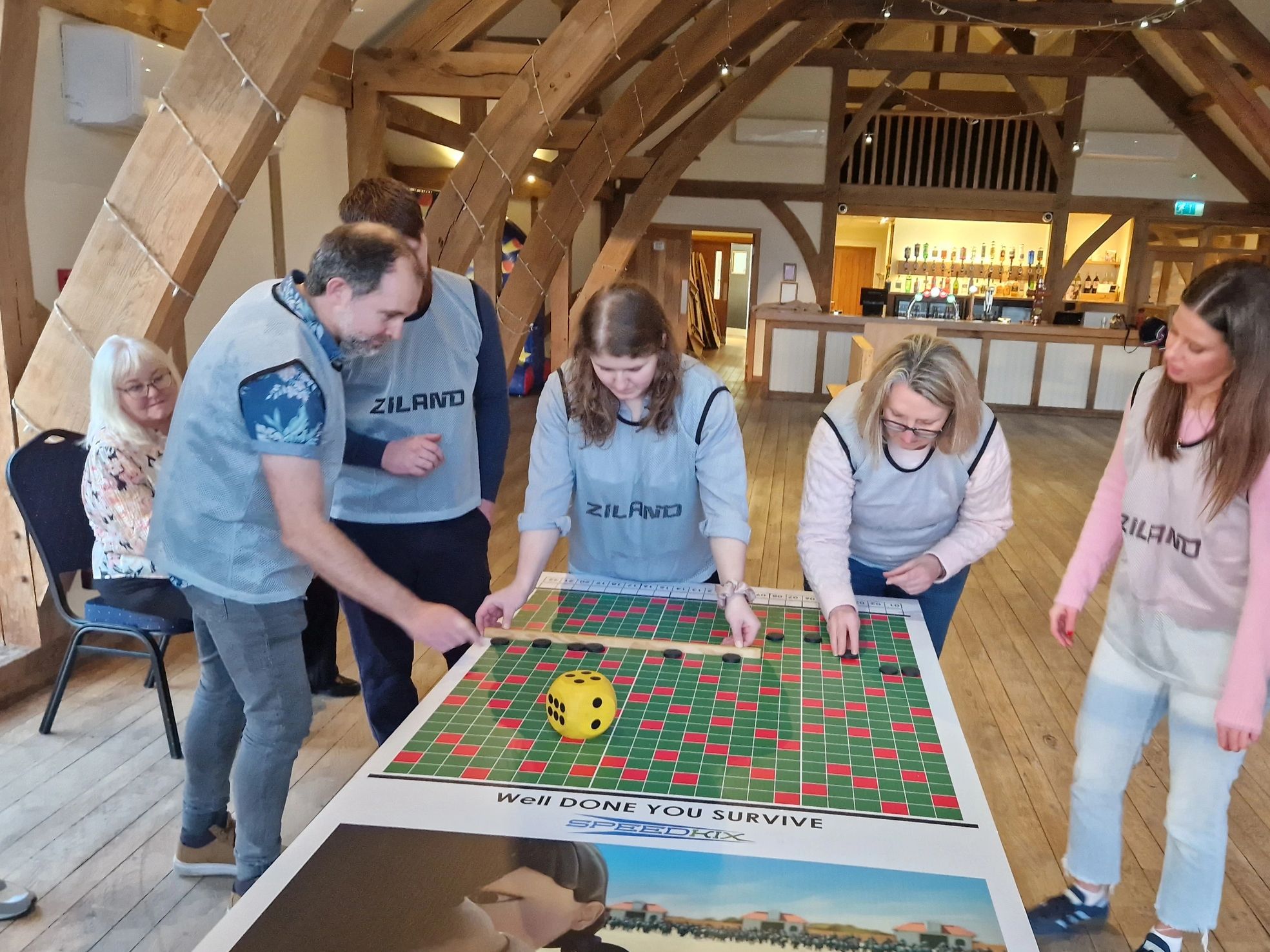 Team building event escape room type of activity