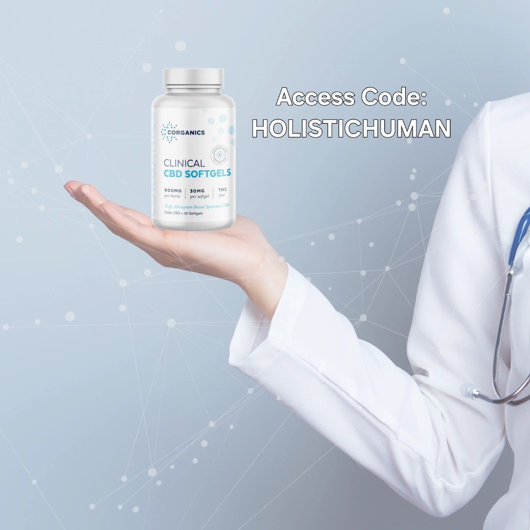 Pharmaceutical grade THC-free CBD by Corganics 