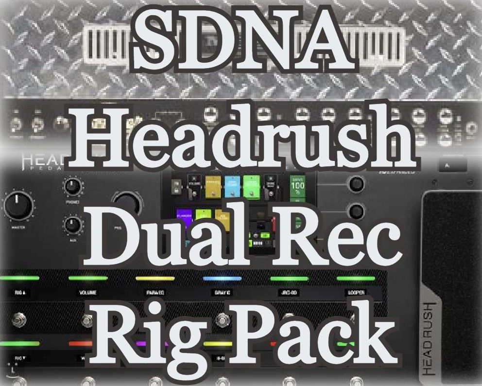 SDNA Headrush Dual Rec Rig Pack