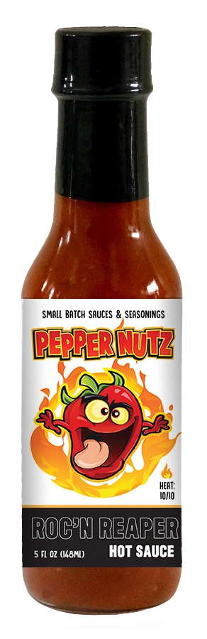 PepperNutz ROC'n Reaper Hot Sauce (5oz.)