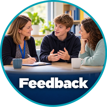 A group discussion with feedback.