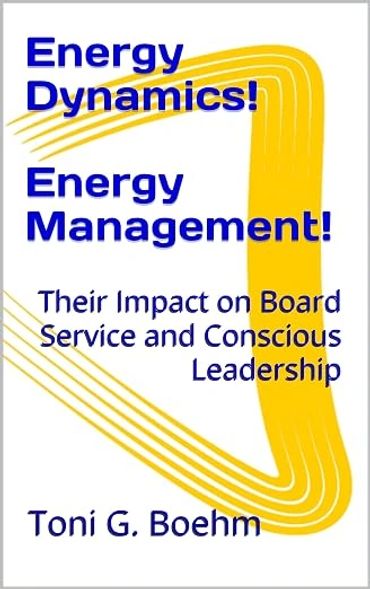 Book cover about energy dynamics and management in leadership.