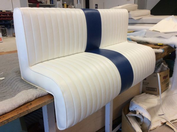 In-store, Design, Love seat, marine, yacht, striped