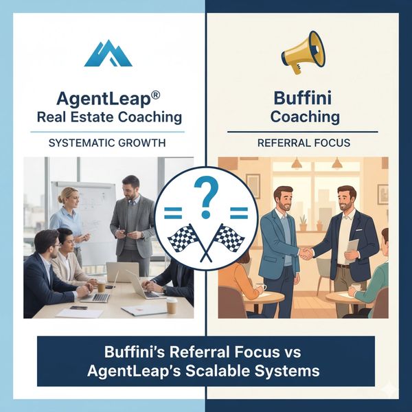 AgentLeap vs Buffini Coaching: Modern vs Prospecting. Systems vs Scripts for Real Estate Success.