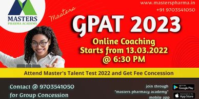 GPAT 2023 Coaching in Hyderabad 