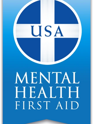 Mental Health First Aid USA logo.